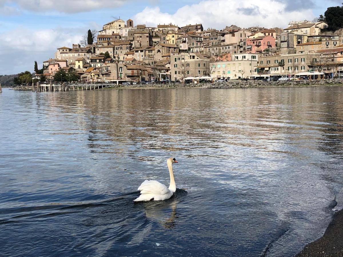 La Casa Sul Lago Anguillara Sabazia Exterior foto